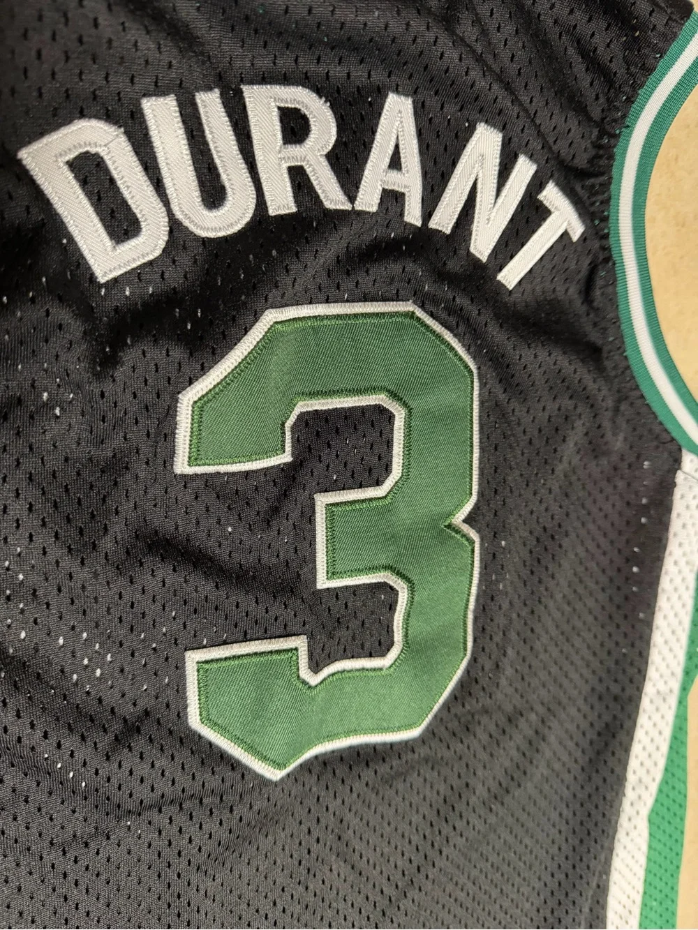 Kevin Durant Montrose Christian Basketball Jersey #3 (Youth Large)